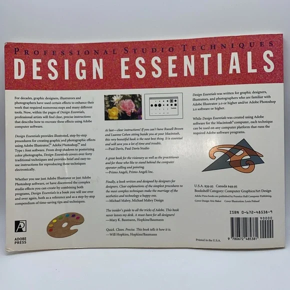Design Essentials Professional Studio Techniques Computer Graphics Art Design - Picture 2 of 15